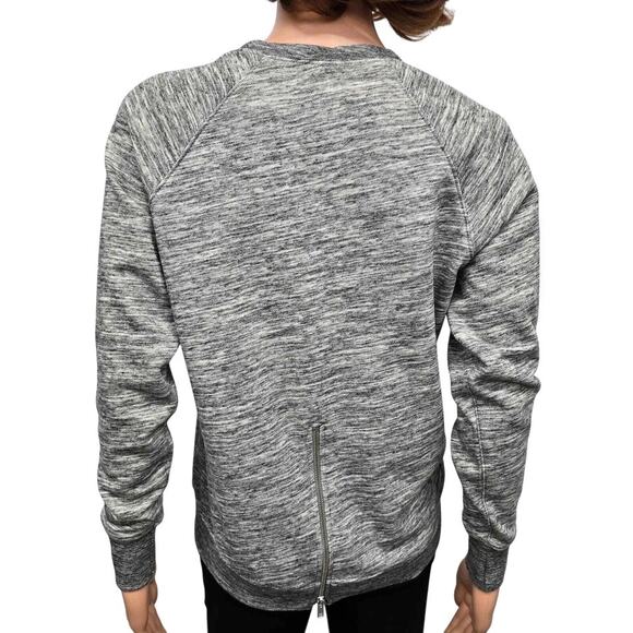 Hard Rock Cafe Orlando MCMLXXI Zipper Back Sweatshirt Sweater S Heather Gray - Picture 2 of 11